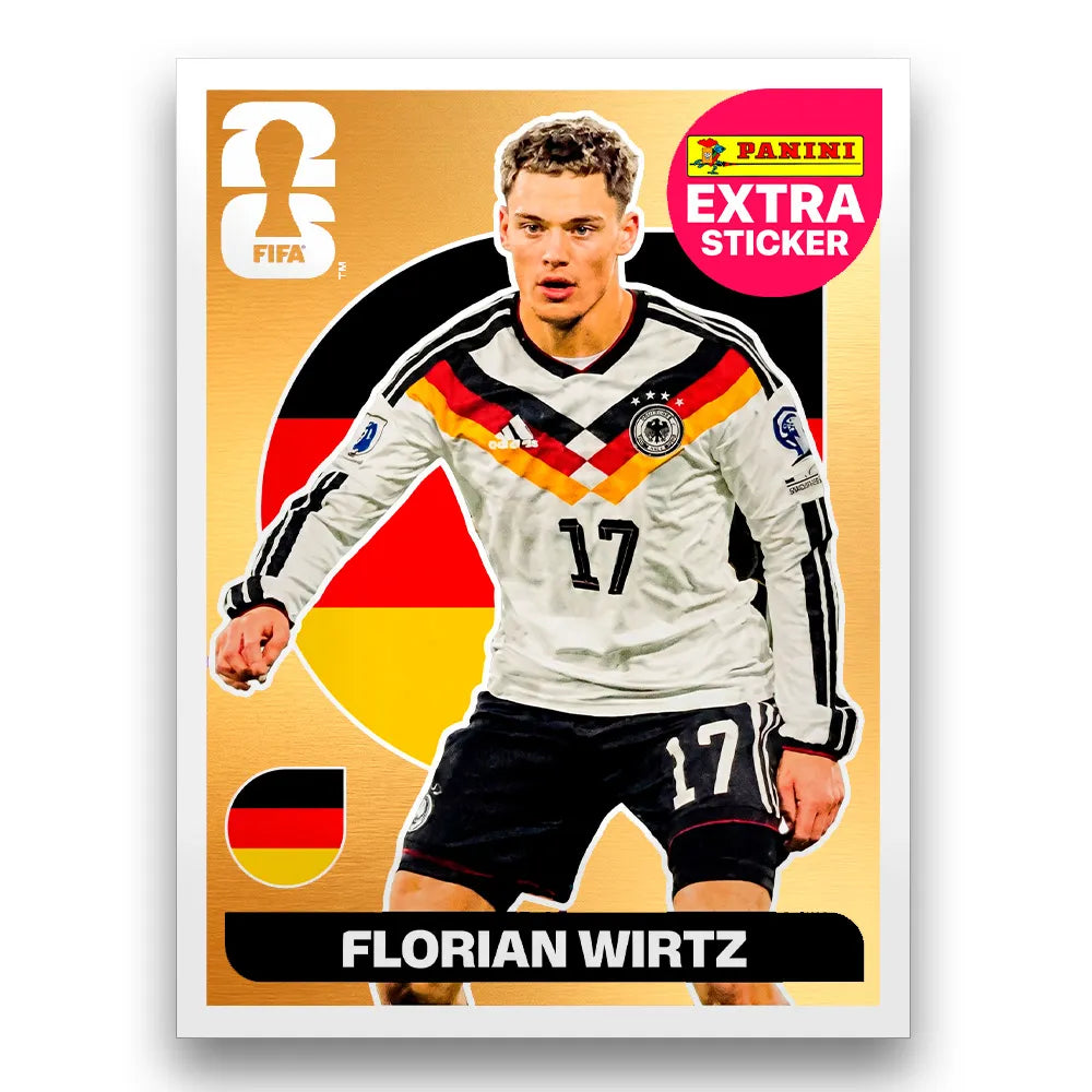Figurinha Florian Wirtz Extra Sticker Legend FIFA World Cup 2026™