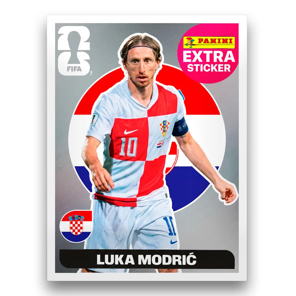 Figurinha Luka Modrić Extra Sticker Legend FIFA World Cup 2026™