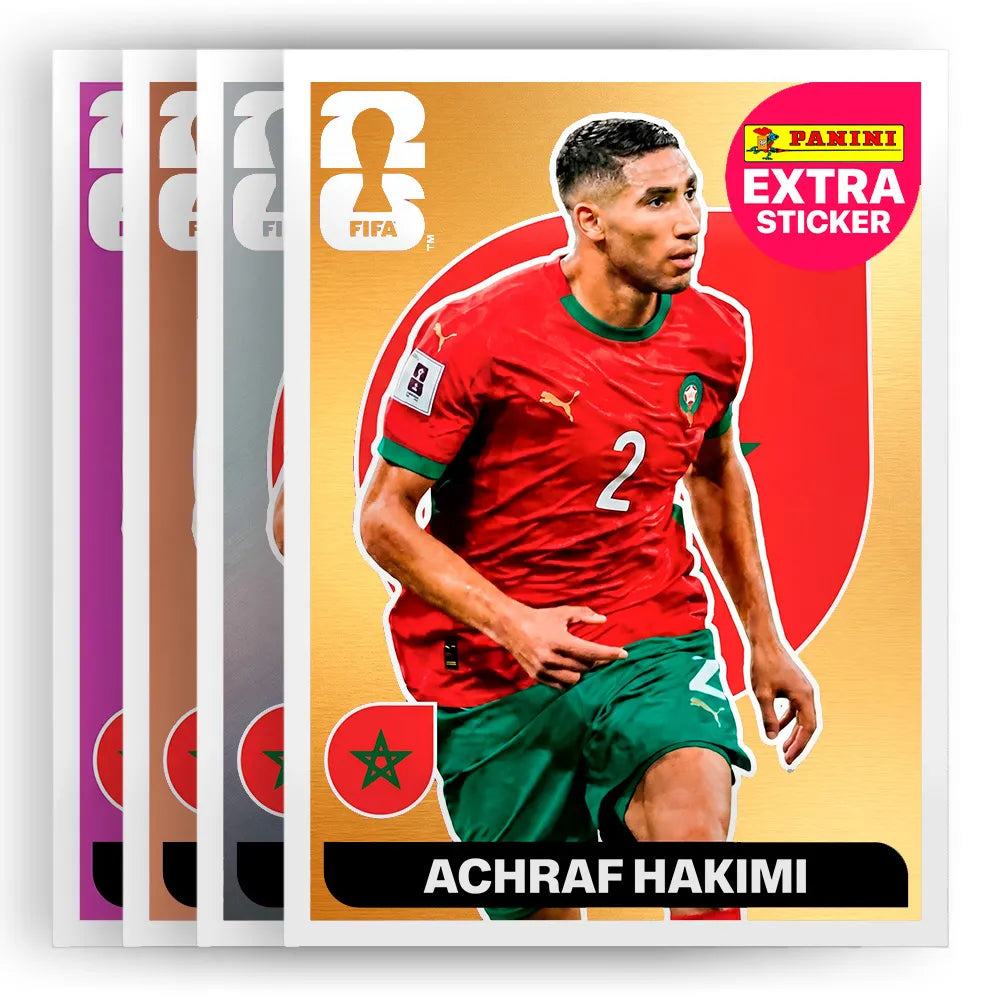 Figurinha Achraf Hakimi Extra Sticker Legend FIFA World Cup 2026™