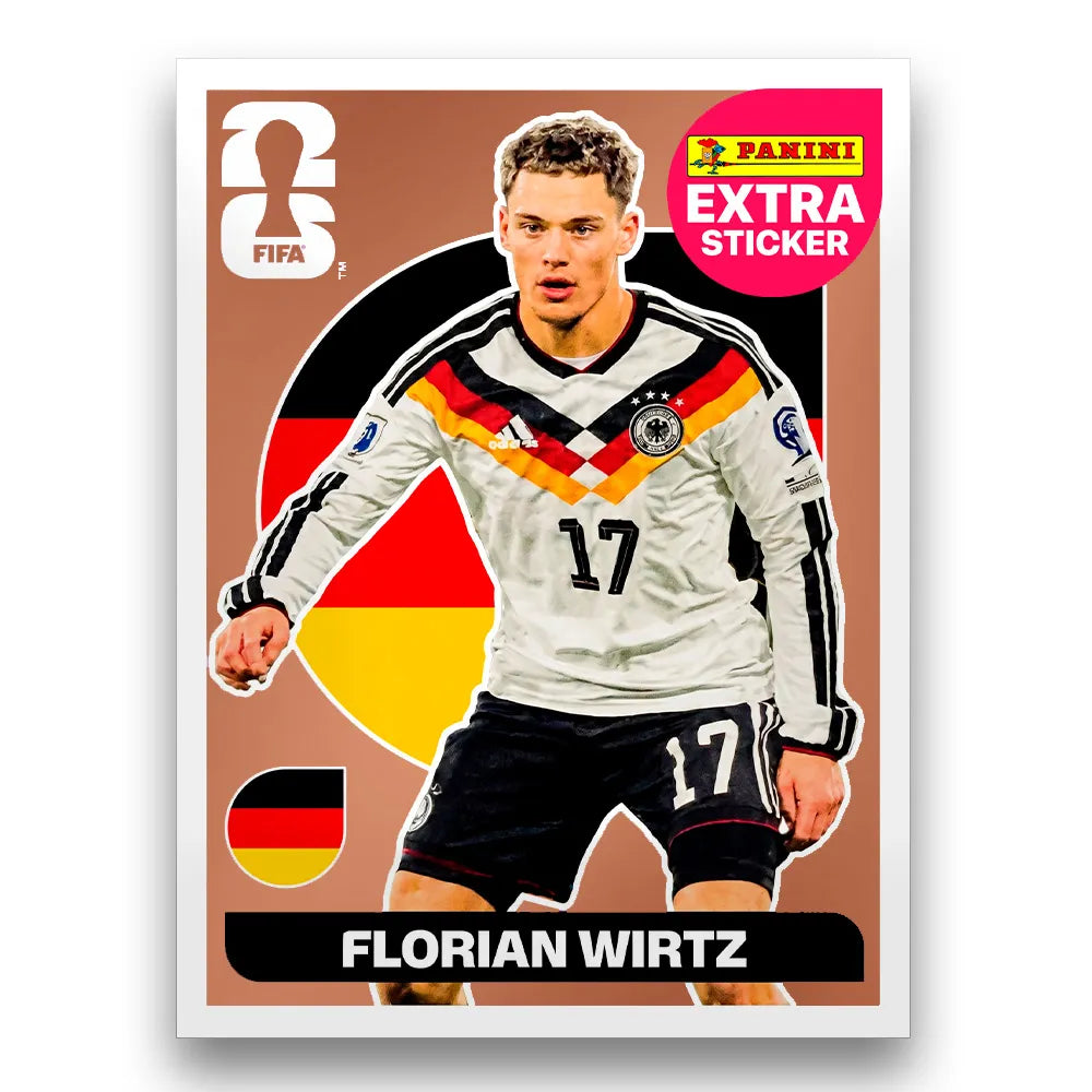 Figurinha Florian Wirtz Extra Sticker Legend FIFA World Cup 2026™
