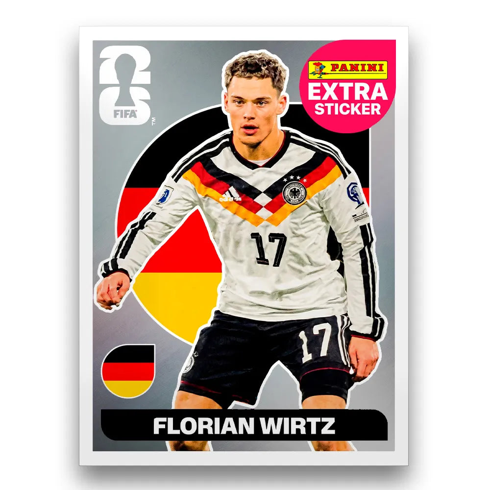 Figurinha Florian Wirtz Extra Sticker Legend FIFA World Cup 2026™