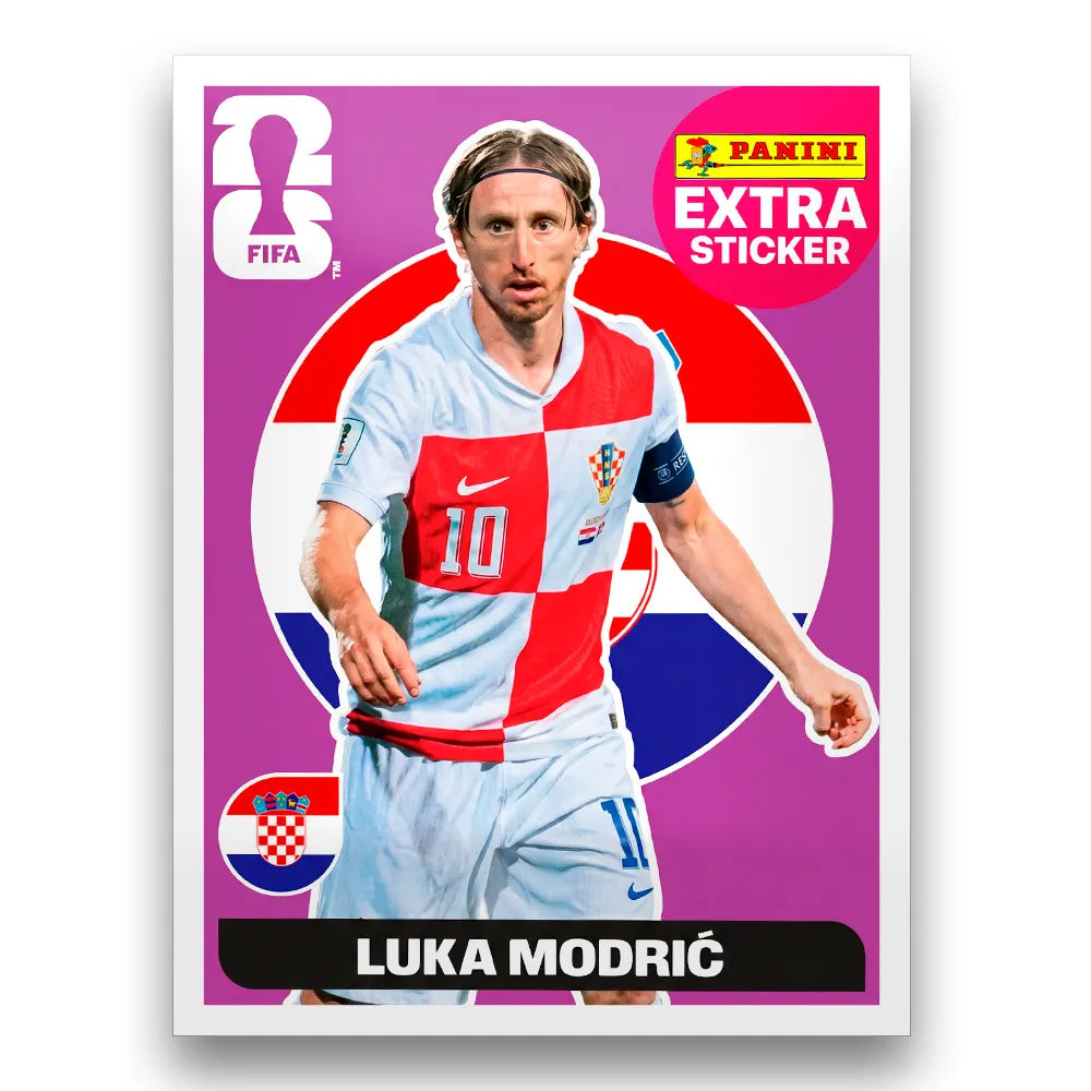 Figurinha Luka Modrić Extra Sticker Legend FIFA World Cup 2026™