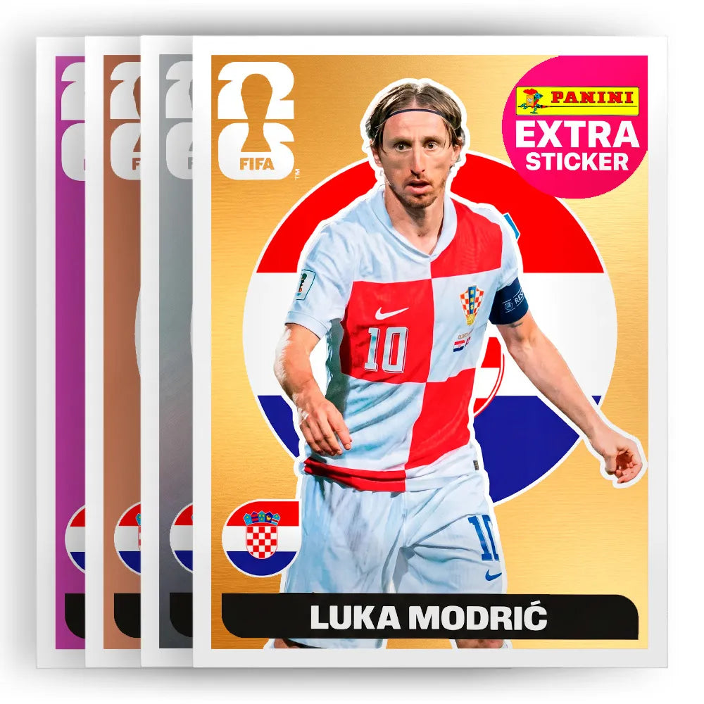 Figurinha Luka Modrić Extra Sticker Legend FIFA World Cup 2026™