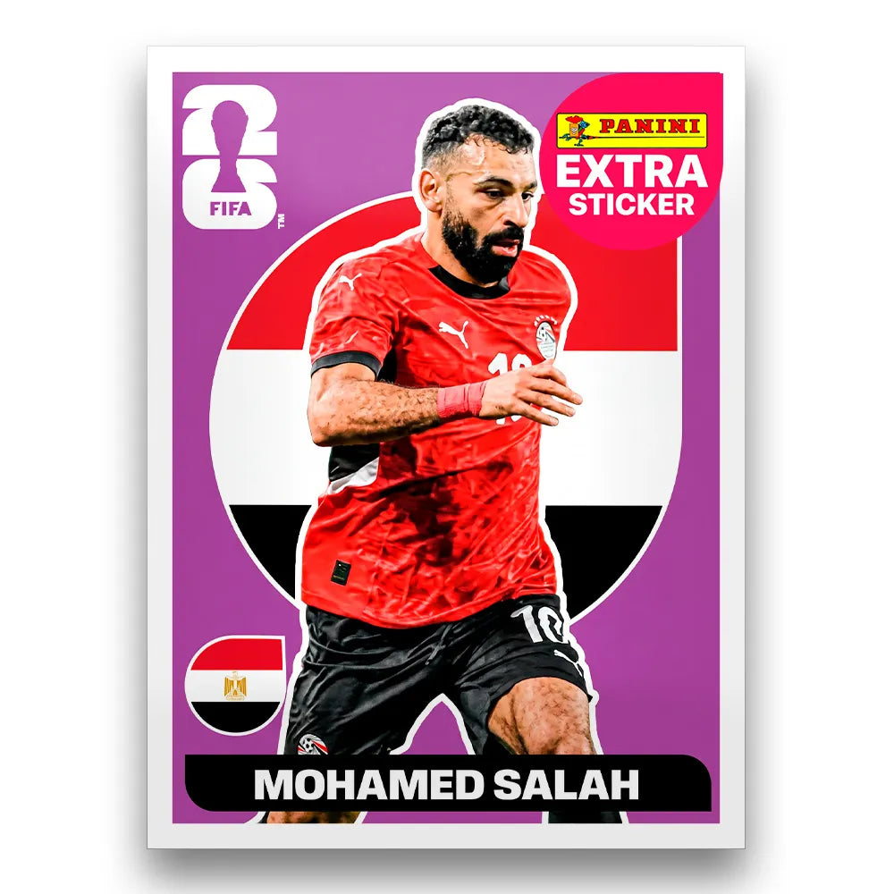 Figurinha Mohamed Salah Extra Sticker Legend FIFA World Cup 2026™