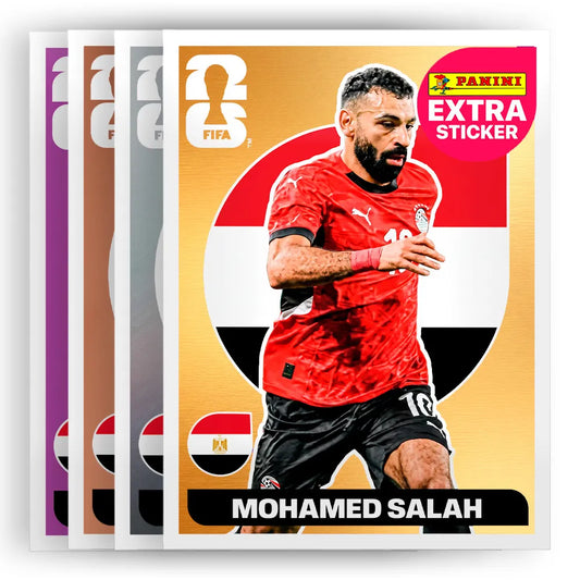 Figurinha Mohamed Salah Extra Sticker Legend FIFA World Cup 2026™