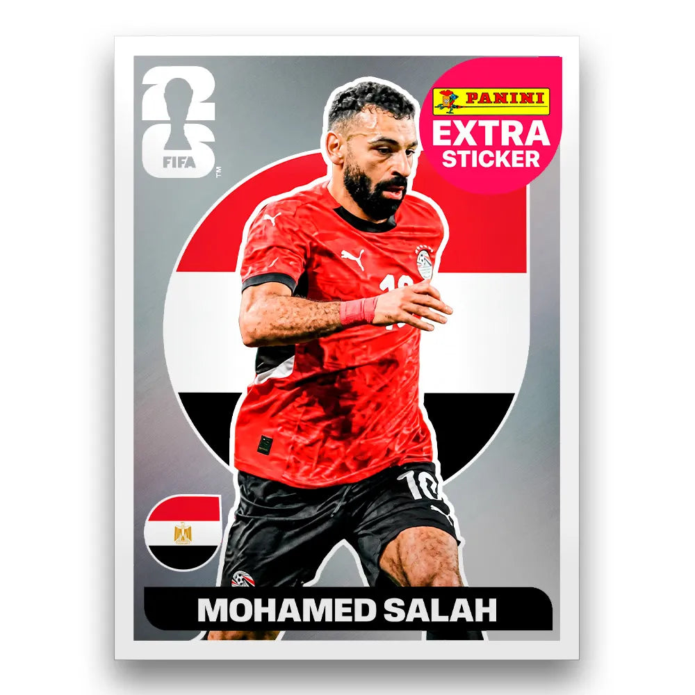 Figurinha Mohamed Salah Extra Sticker Legend FIFA World Cup 2026™