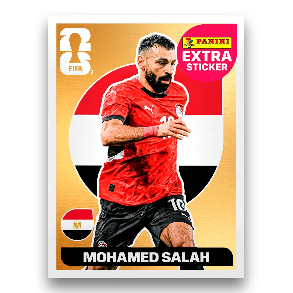 Figurinha Mohamed Salah Extra Sticker Legend FIFA World Cup 2026™